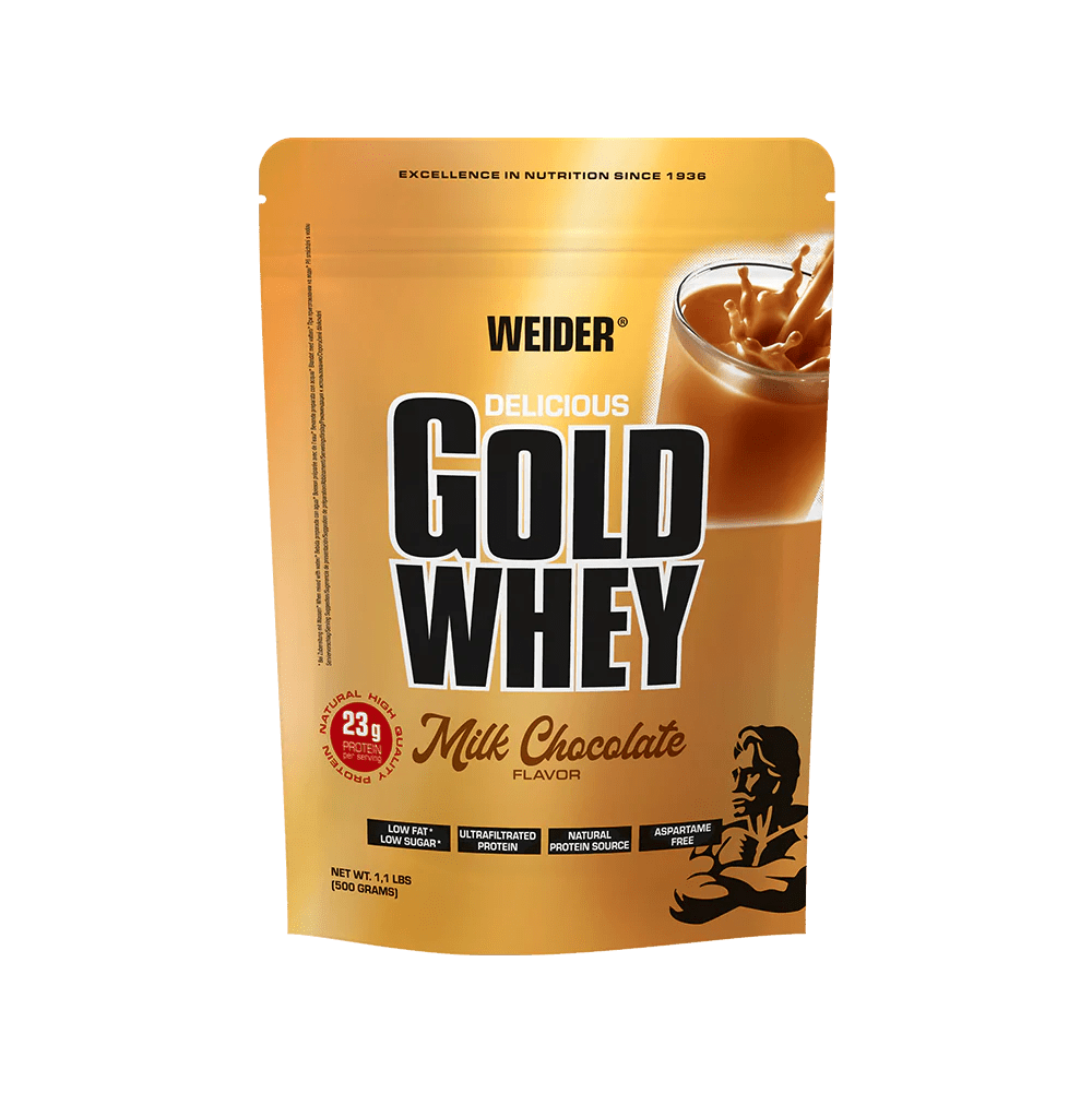Gold Whey Proteinpulver Weider - Beutejagd - Hol dir deine Beute -