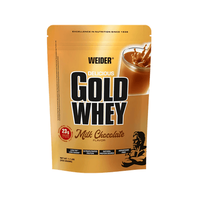 Gold Whey Proteinpulver Weider - Beutejagd - Hol dir deine Beute - 