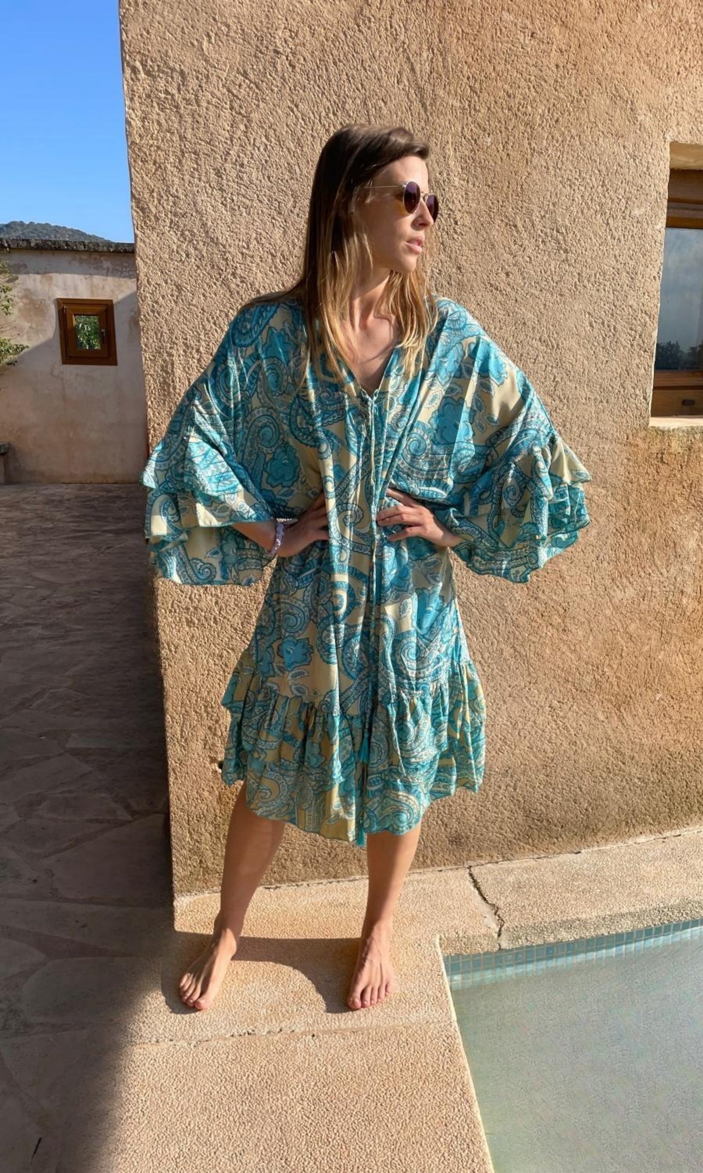 Boho Kleid Paisley